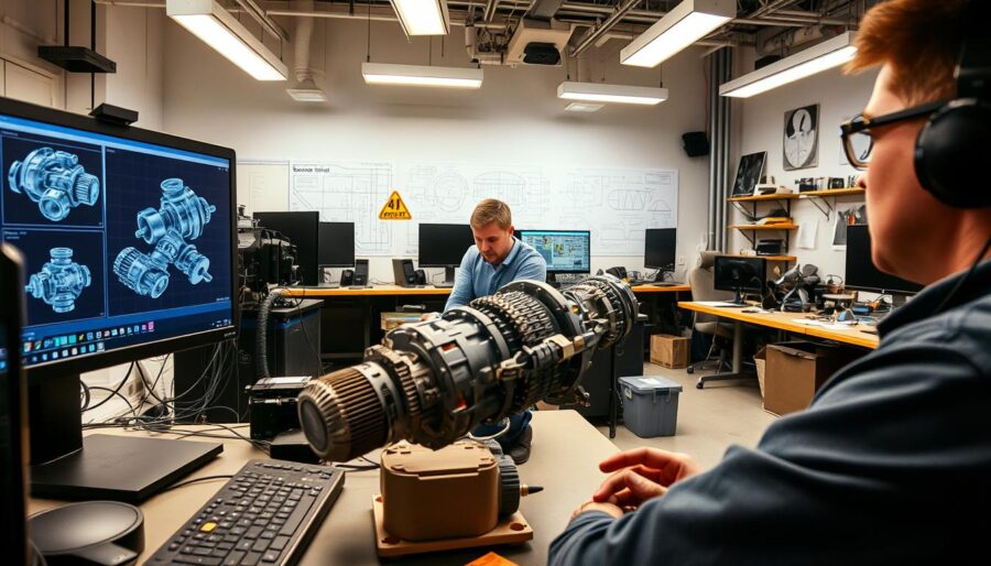 doświadczenie w animacjach technicznych