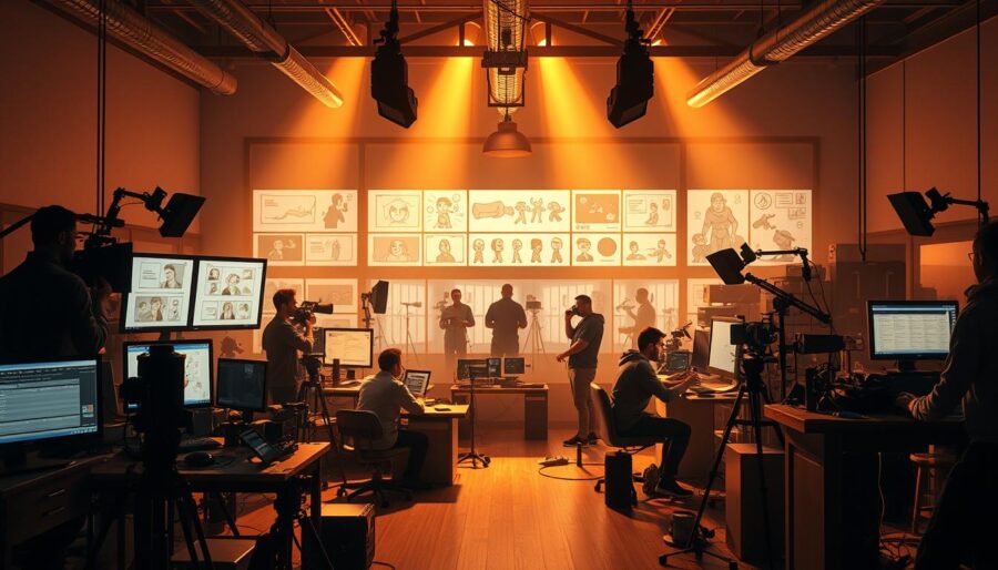 etapy produkcji filmu animowanego